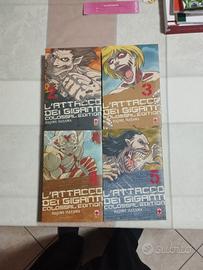 l'attacco dei giganti - colossal edition - n. 2-5