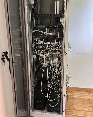 Armadio Rack per Server 220cm - 4 ventole