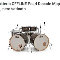  Batteria Pearl decade maple 