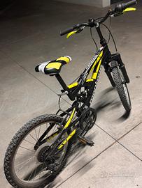 Bici MTB 20” biammortizzata