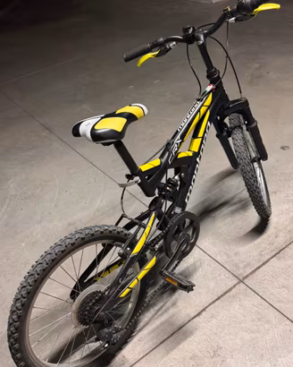 Bici MTB 20” biammortizzata