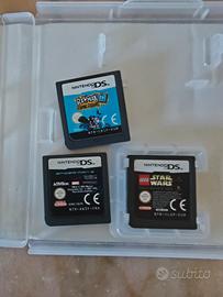 Lotto di 3 giochi per Nintendo Ds