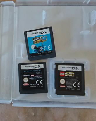 Lotto di 3 giochi per Nintendo Ds