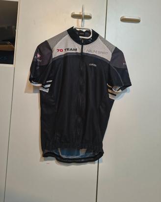 Maglia da ciclismo Nalini a manica corta con zip f