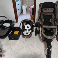Trio Chicco Activ3 - Passeggino, ovetto, navetta 