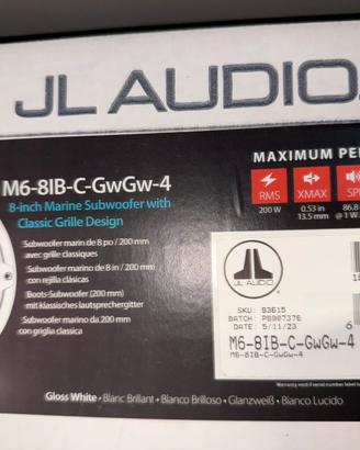 JL Audio SUBWOOFER Marino M6-8 20cm 200 W