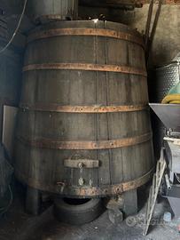 Tino per vino, legno massiccio