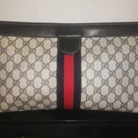 Borsa Pochette Vintage anni 80 Gucci Parfums 38 GG