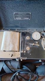 vintage oscillografo strumento medico antico 