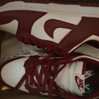 Scarpe Nike Dunk Low Rosse e Bianche