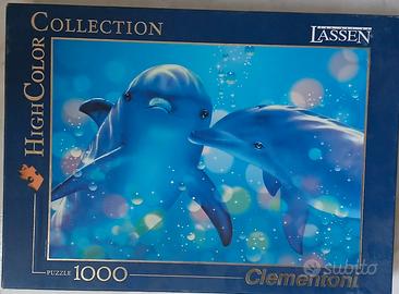 puzzle 1000 pezzi Delfini