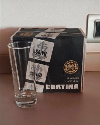 Bicchieri Cortina nuovi