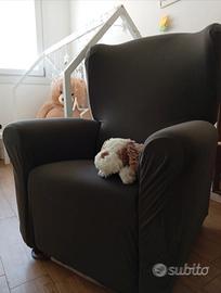 Poltrona relax elettrica reclinabile 