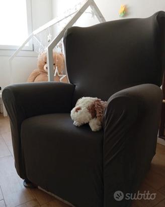 Poltrona relax elettrica reclinabile 