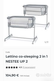 LETTINO CULLA NEXT TO ME KINDERCRAFT NESTE UP 2