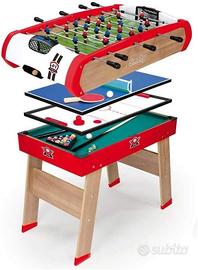 Calcio balilla - multiusoSmoby PowerPlay 4 in 1
