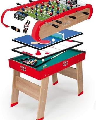 Calcio balilla - multiusoSmoby PowerPlay 4 in 1