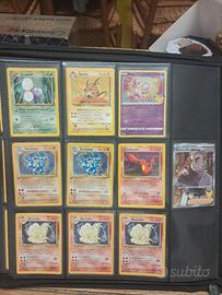 Carte pokemon vintage - set base pikachu