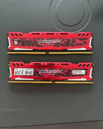 Ram ddr4 16gb balistix