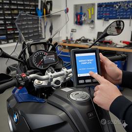 Reset service tagliando olio BMW moto