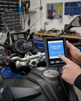 Reset service tagliando olio BMW moto