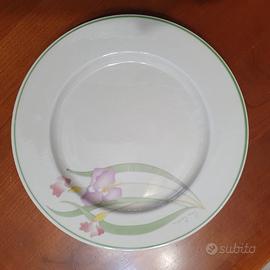 Piatto antico ceramica liscio pierre cardin 27 cm