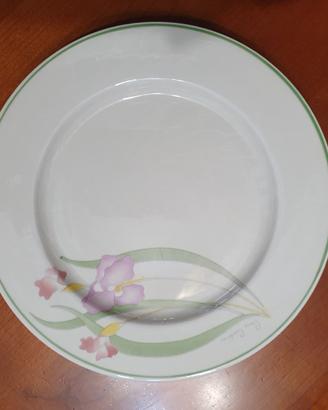 Piatto antico ceramica liscio pierre cardin 27 cm