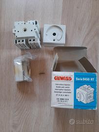 Interruttore bipolare Vintage Gewiss