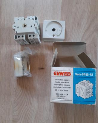 Interruttore bipolare Vintage Gewiss