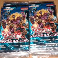 30 pacchetti cacciatori di numeri Yu-Gi-Oh 