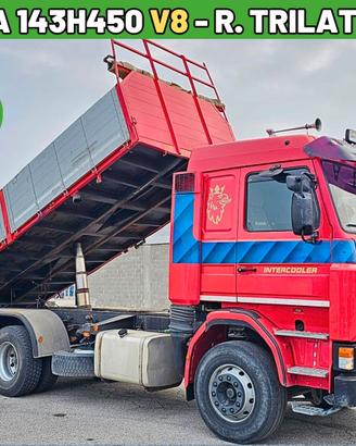 Camion ribaltabile Scania 143H450 V8 Tipper 6x2