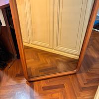 Specchio grande 110x70 legno naturale