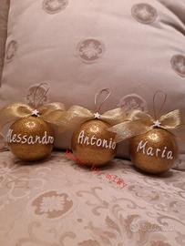 Palline di Natale personalizzate