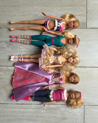 lotto bambole barbie