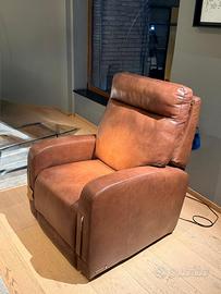 Poltrona in pelle elettrica Poltrone&Sofà NUOVA