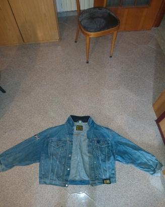 Giacca anni 90 in jeans, bat cover 