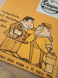 rivista Vespa servizio luglio 1964