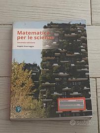 Libro universitario matematica per le scienze