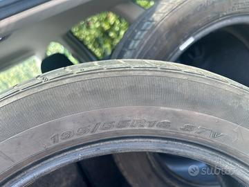 Due gomme estive 195/55 R 16    87W