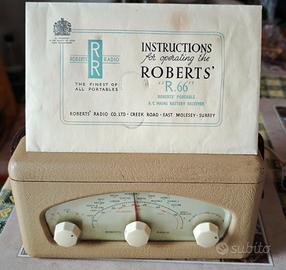 radio vintage roberts