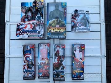 The Avengers Marvel Capitan America Hulk Spiderman