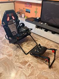 POSTAZIONE NEXT LEVEL RACING GT LITE+VOLANTE G 923