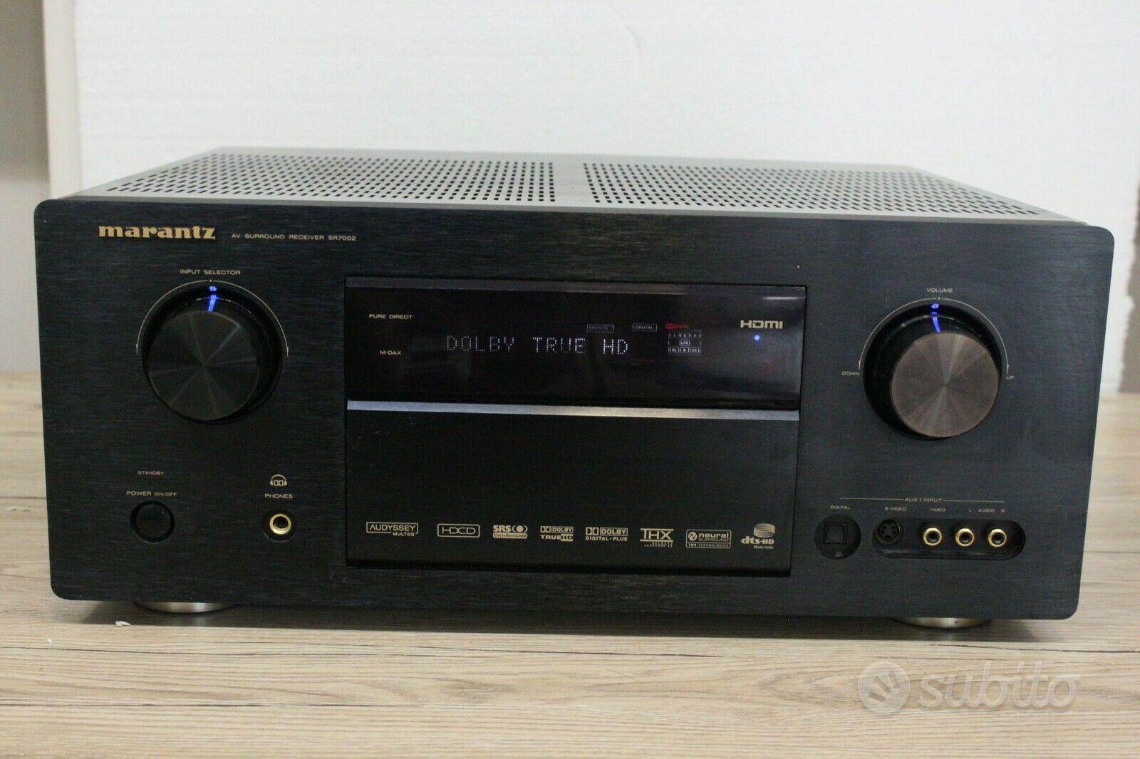 Sintoamplificatore Marantz SR7002 (B) HDMI DTS HD Audio/Video In vendita a Vibo Valentia