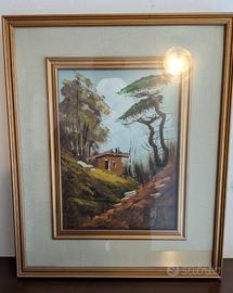 Dipinto rudere in canalone