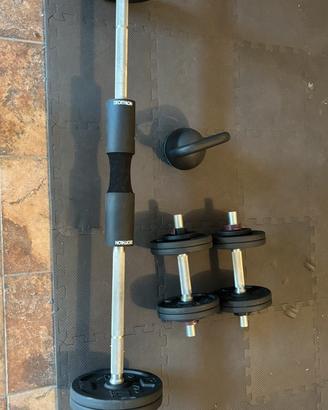 Set di pesi decathlon