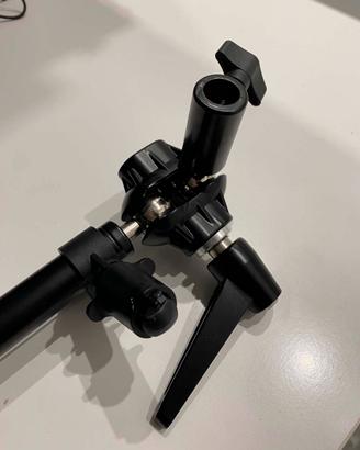 Supporto con snodo per pannelli riflettenti
