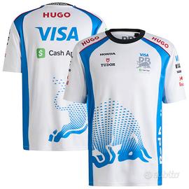 T-shirt VCARB Hugo 2025 Team - Bianco