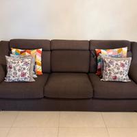 Divano da salotto/ufficio color marrone