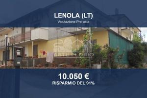 Immobile in asta di 111 m² con box auto a Lenola