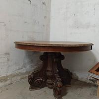 Tavolo in legno allungabile inizi '900